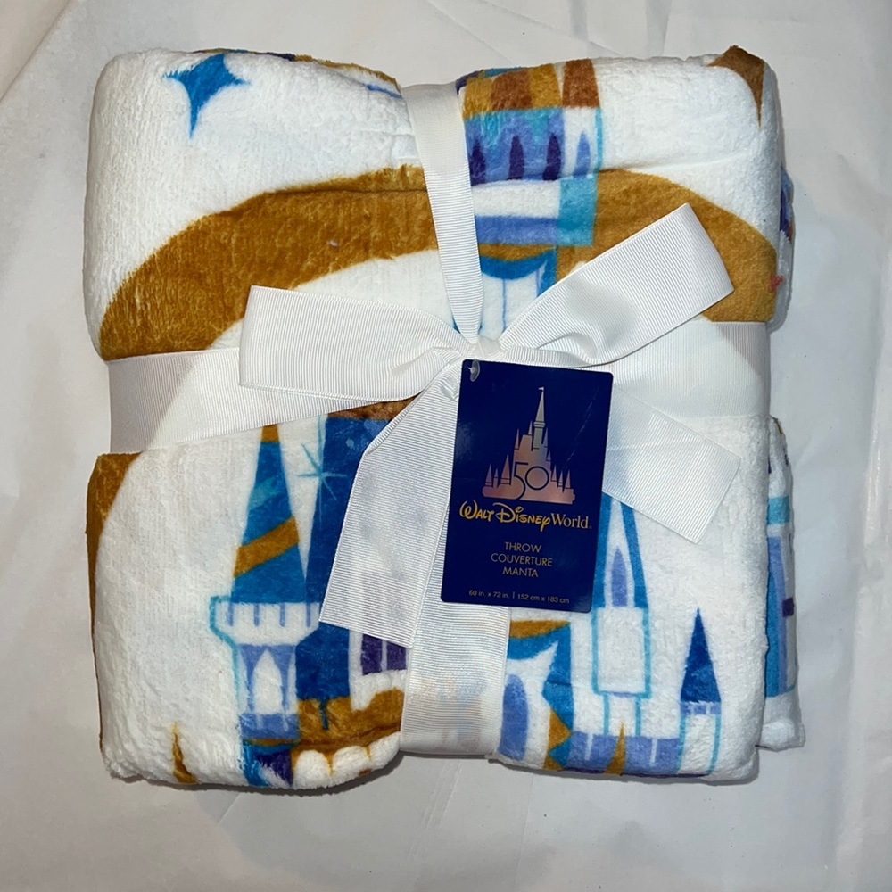 Walt Disney World  50th Anniversary Throw
